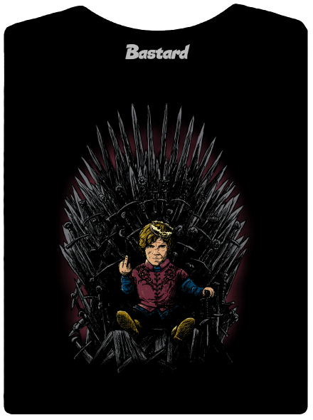 Tyrion na tróne dámske tričko prémium Black
