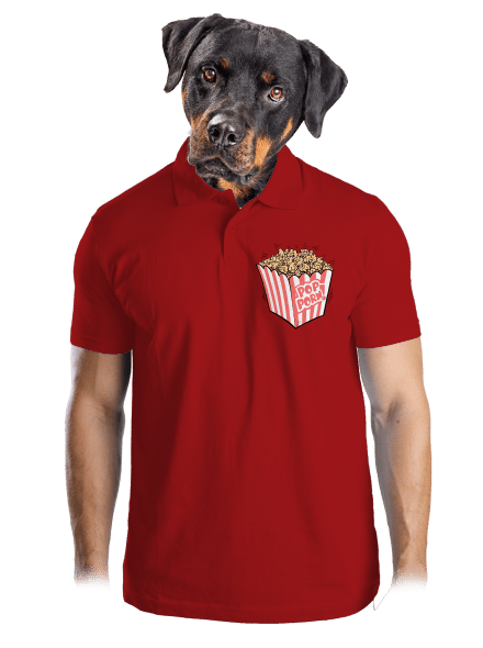 Popporn pánska polokošeľa Red Mal