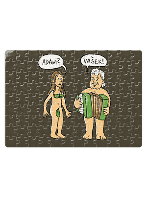 Eva a Vašek puzzle White