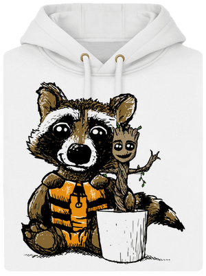 Strážcovia galaxie unisex mikina premium Snowwhite