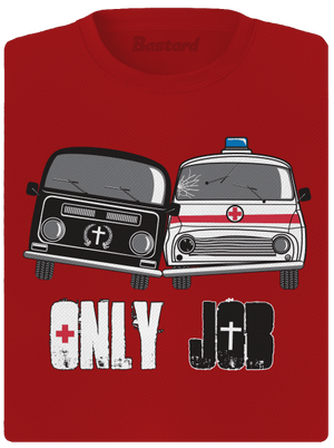 Konkurencia dámske športové tričko Red Mal