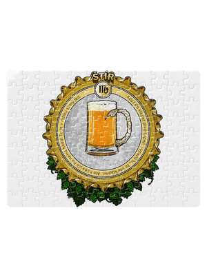 Pivný horoskop: Škorpión puzzle White