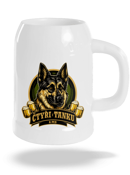 Čtyři z tanku a pes polliter White