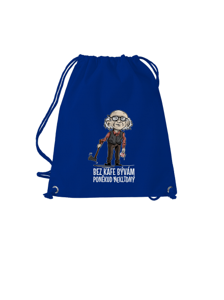 Neklidný bez kafe vak Royal Blue Mal