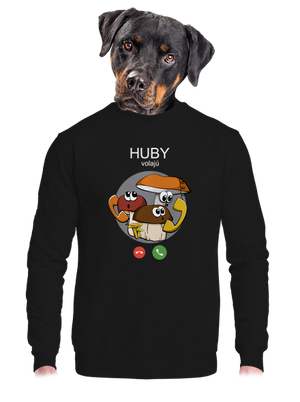 unisex mikina bez kapucne