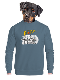 unisex mikina bez kapucne