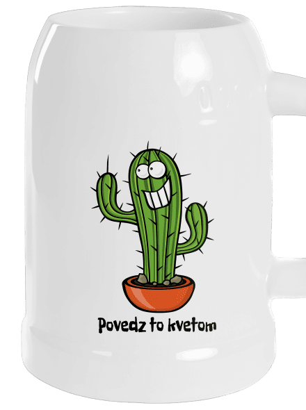 Povedz to kvetom polliter White