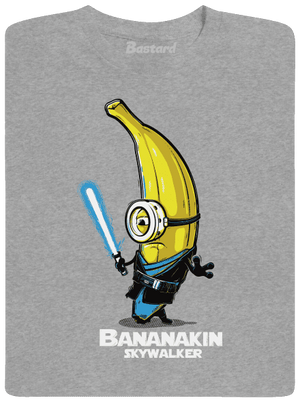 Bananakin Skywalker pánske tričko Sport Grey