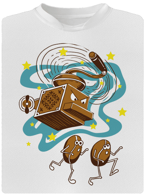 Namelu vás detské športové tričko White