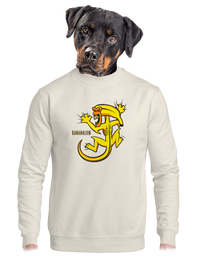 unisex mikina bez kapucne