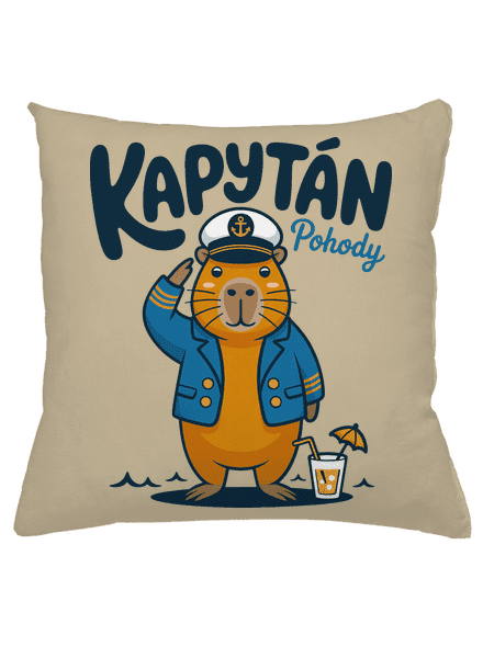 Kapytán pohody vankúš Beige