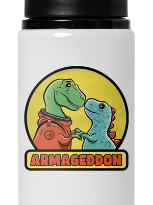 Armageddon flaša na vodu White