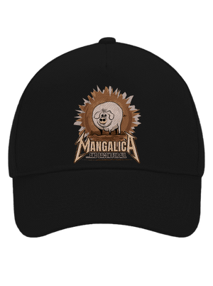 Mangalica šiltovka baseballka Black