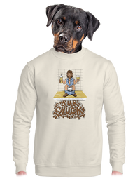 unisex mikina bez kapucne