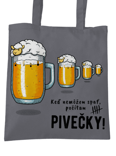 Pivečka taška Graphite grey