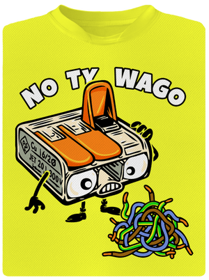 Wago svorka pánske športové tričko Neon Yellow