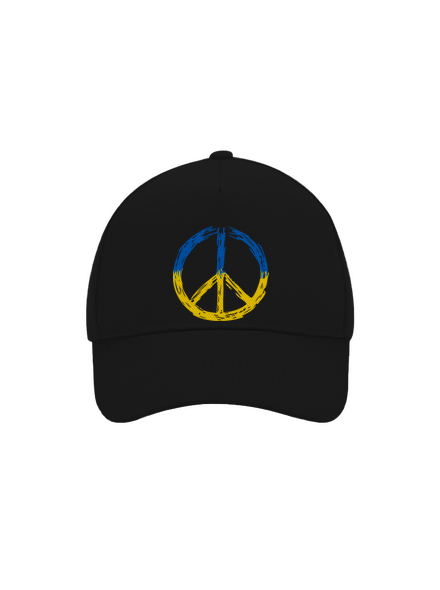 Ukrajina - Peace šiltovka baseballka Black