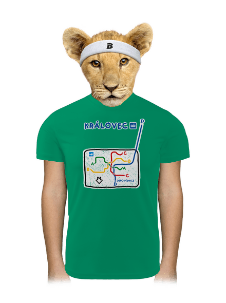 Metro Královec detské športové tričko Kelly Green Mal