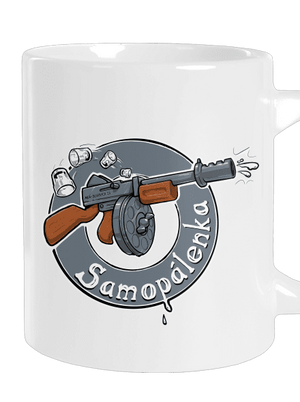 Samopálenka veľký hrnček White