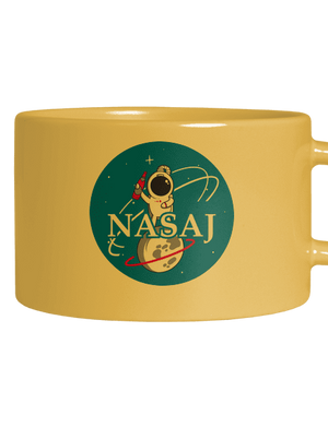 Nasaj hrnček makronka Yellow Macaron