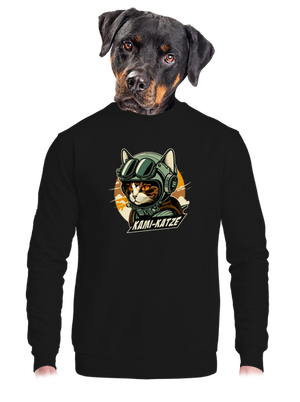 unisex mikina bez kapucne