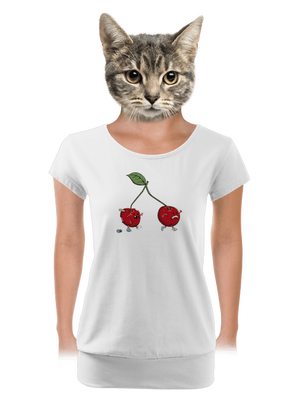 Nie je úniku dámske tričko s lemom White