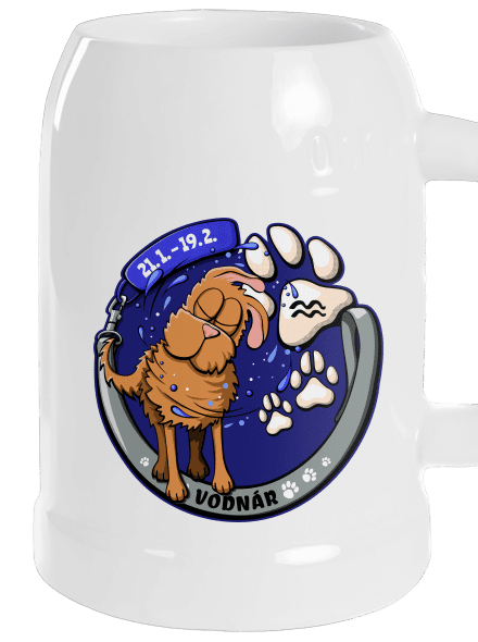 Psí horoskop: Vodnár polliter White
