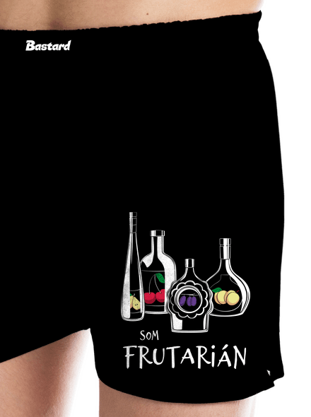 Frutarián pánske trenky Black