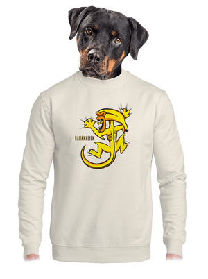 unisex mikina bez kapucne