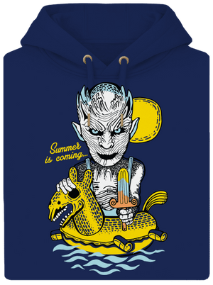 Summer is coming 2 unisex mikina premium Navy