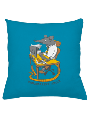 Kancelárska krysa vankúš Blue Turquoise