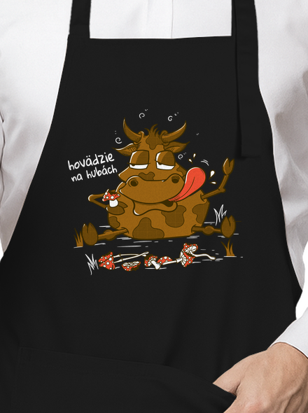 Hovädzie na hubách zástera Black