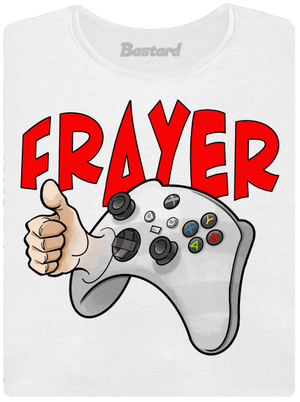 Frayer dámske tričko s lemom White