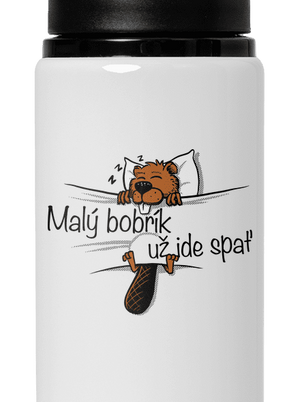 Malý bobrík flaša na vodu White