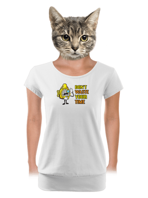 dámske tričko s lemom