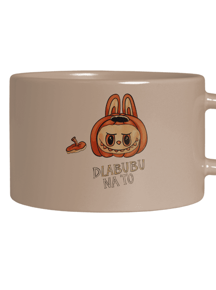 Dlabubu na to hrnček makronka Brown Macaron