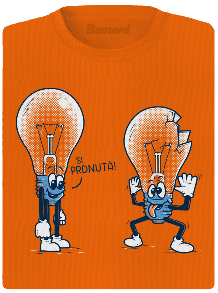 Prdlá dámske športové tričko Neon Orange