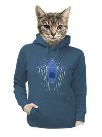 dámska mikina klokanka