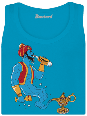 Gin a tonic dámske tielko klasické Blue Atol