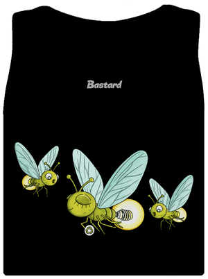 Svetluška dámske tielko klasické Black