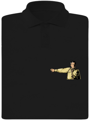 Volám sa pánska polokošeľa Black