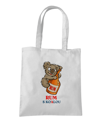Rum s koalou taška White