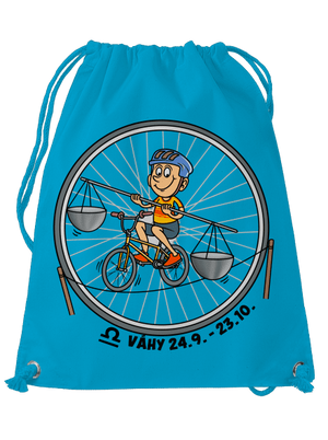 Cyklistický horoskop: Váhy vak Blue Atol