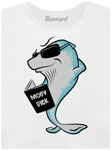 Moby Dick dámske tričko White