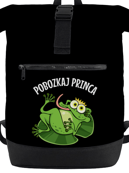 Pobozkaj princeznú a princa batoh Black