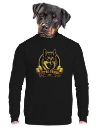 unisex mikina bez kapucne