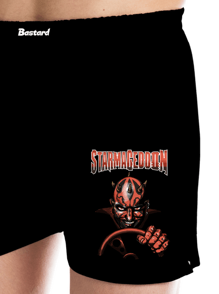 Starmageddon pánske trenky Black