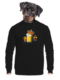 unisex mikina bez kapucne