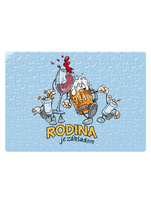 Rodina je základom puzzle White