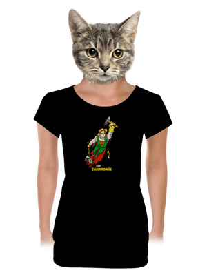dámske tričko s lemom